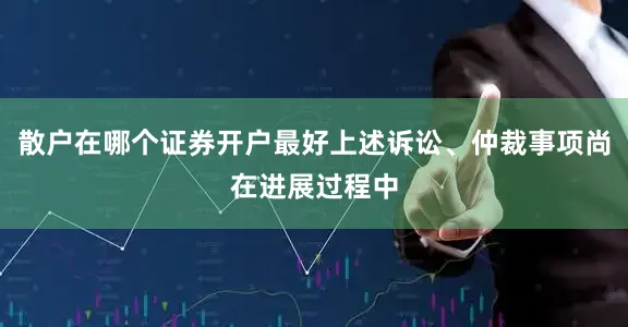 散户在哪个证券开户最好上述诉讼、仲裁事项尚在进展过程中