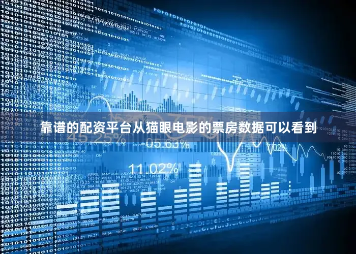 靠谱的配资平台从猫眼电影的票房数据可以看到